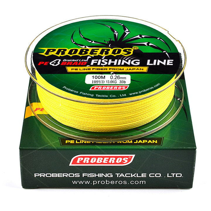 Proberos Clear-Super Strong Braided Fishing Line – Sparkley Fish